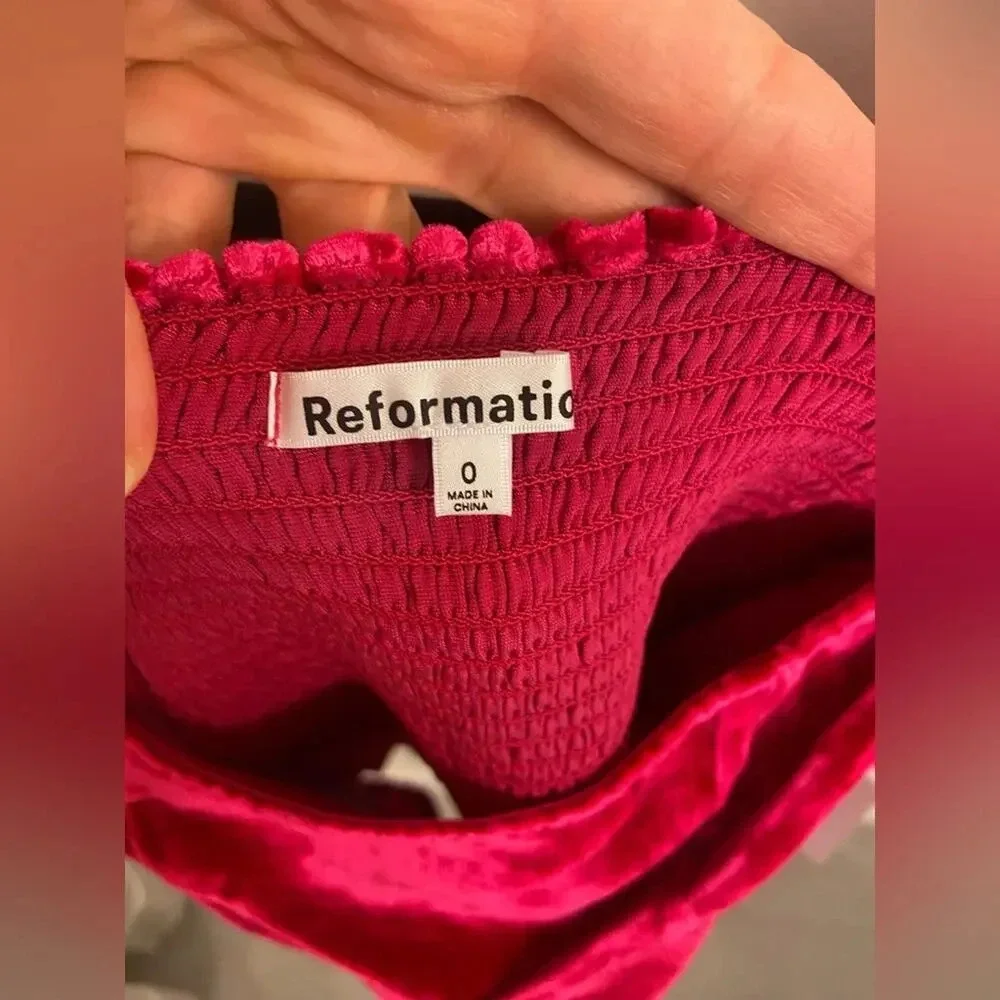 Reformation luka velvet